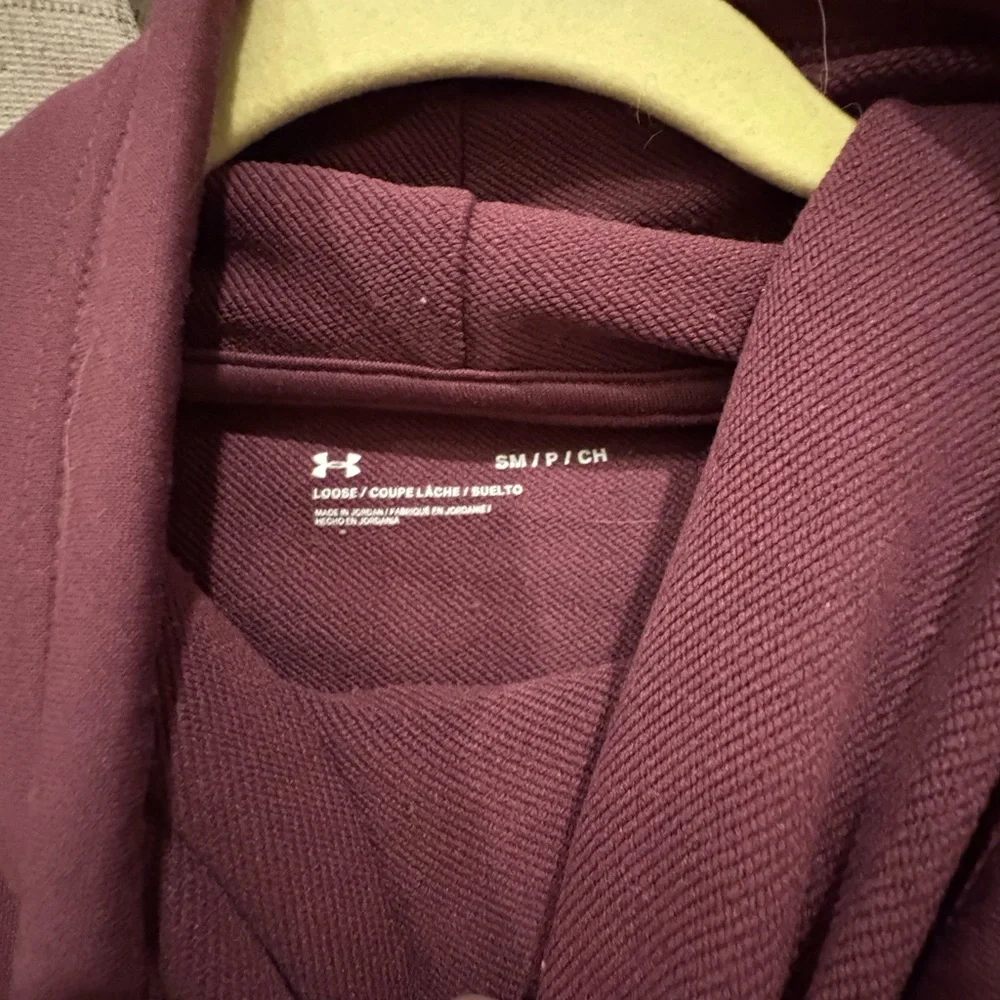 Under Armour Women's Maroon Cowl Neck Sweater - Picture 2 of 6